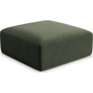 Zelená sametová podnožka Campi – Cosmopolitan Design obraz