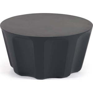 Betonový kulatý zahradní odkládací stolek ø 60 cm Vilandra – Kave Home obraz