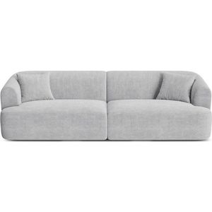 Světle šedá manšestrová pohovka 255 cm Campi – Cosmopolitan Design obraz