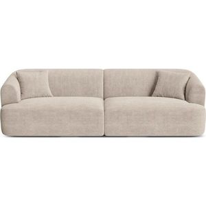 Světle hnědá manšestrová pohovka 255 cm Campi – Cosmopolitan Design obraz