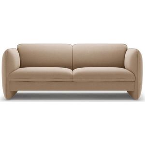 Hnědá sametová pohovka 204 cm Georgia – Micadoni obraz