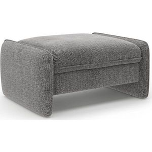 Tmavě šedá žinylková podnožka Georgia – Micadoni obraz