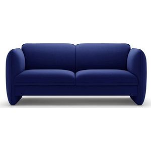 Modrá sametová pohovka 168 cm Georgia – Micadoni obraz