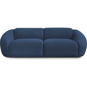 Tmavě modrá manšestrová pohovka 250 cm Tina – Bobochic Paris obraz