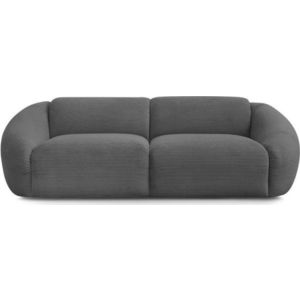 Šedá manšestrová pohovka 250 cm Tina – Bobochic Paris obraz