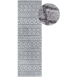 Šedý běhoun 80x240 cm Itinerance Light Grey – Elle Decoration obraz