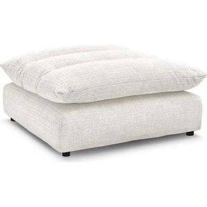 Bílá žinylková podnožka Neil – Bobochic Paris obraz