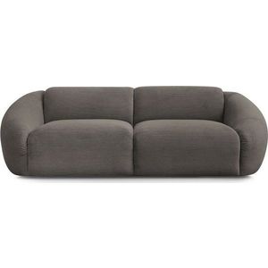 Taupe manšestrová pohovka 250 cm Tina – Bobochic Paris obraz