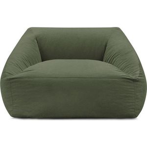 Zelený manšestrový sedací vak Lilibet – Bobochic Paris obraz