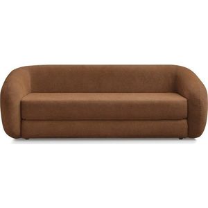 Oranžová žinylková rozkládací pohovka 228 cm Neyo – Bobochic Paris obraz