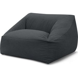 Tmavě šedý manšestrový sedací vak Lilibet – Bobochic Paris obraz