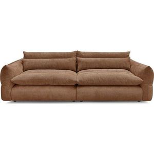 Oranžová žinylková pohovka 276 cm Neil – Bobochic Paris obraz