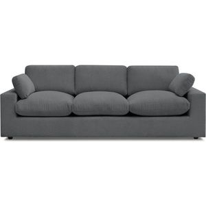 Tmavě šedá manšestrová pohovka 250 cm Belair – Bobochic Paris obraz