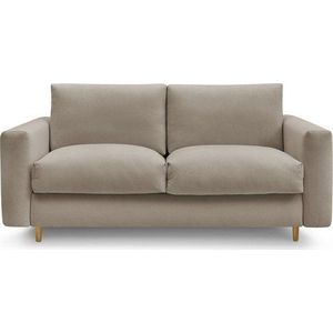 Taupe pohovka na každodenní spaní/rozkládací 200 cm Cocoone – Bobochic Paris obraz