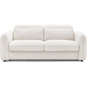 Bílá pohovka 236 cm Achille – Bobochic Paris obraz