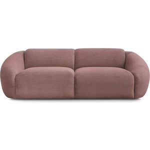 Růžová manšestrová pohovka 250 cm Tina – Bobochic Paris obraz