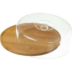 Kulatý podnos z bambusu s víkem Casa Selección Bamboo obraz
