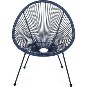 Modré kovové/plastové zahradní křeslo Avocado – Bonami Selection obraz