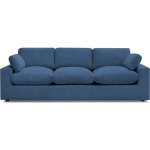 Modrá manšestrová pohovka 250 cm Belair – Bobochic Paris obraz