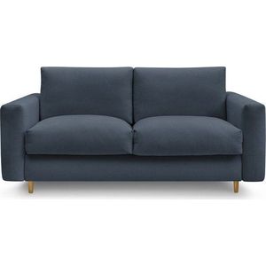 Tmavě modrá pohovka na každodenní spaní/rozkládací 200 cm Cocoone – Bobochic Paris obraz