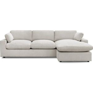 Béžová manšestrová rohová pohovka Belair – Bobochic Paris obraz