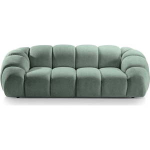 Světle zelená pohovka 254 cm Diana – Micadoni obraz