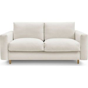 Béžová pohovka na každodenní spaní/rozkládací 220 cm Cocoone – Bobochic Paris obraz