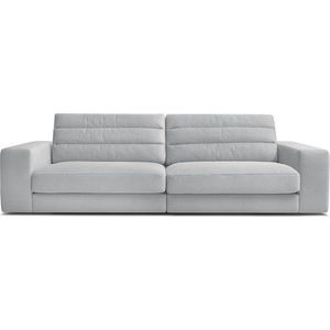 Světle šedá sametová pohovka 276 cm Sierra – Bobochic Paris obraz