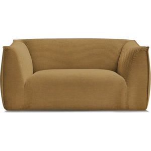 Manšestrová pohovka v hořčicové barvě 170 cm Giorgia – Bobochic Paris obraz