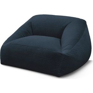 Tmavě modrý sedací vak z umělé kožešiny Lilibet – Bobochic Paris obraz