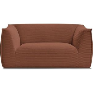 Oranžová manšestrová pohovka 170 cm Giorgia – Bobochic Paris obraz