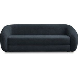 Tmavě modrá žinylková rozkládací pohovka 228 cm Neyo – Bobochic Paris obraz