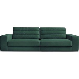 Zelená sametová pohovka 276 cm Sierra – Bobochic Paris obraz