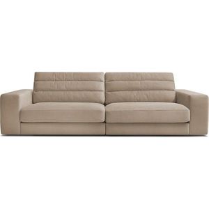 Taupe sametová pohovka 276 cm Sierra – Bobochic Paris obraz