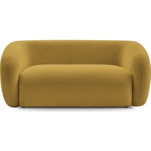 Žlutá žinylková pohovka 160 cm Celine – Bobochic Paris obraz