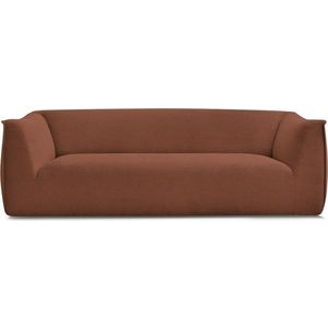 Oranžová manšestrová pohovka 242 cm Giorgia – Bobochic Paris obraz