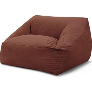 Oranžový manšestrový sedací vak Lilibet – Bobochic Paris obraz