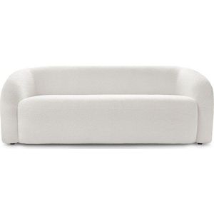 Bílá pohovka z textilie bouclé 193 cm Elina – Bobochic Paris obraz