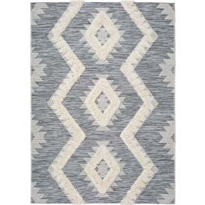 Bílo-šedý koberec Universal Cheroky Merto, 115 x 170 cm obraz