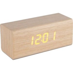 Digitální stolní budík Timber – Balvi obraz