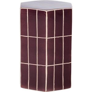 Keramický odkládací stolek 26x30 cm Plu – WOOOD obraz