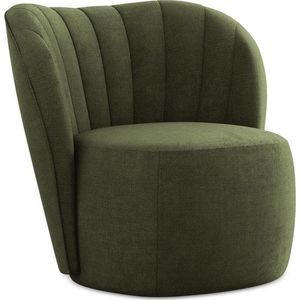 Zelené žinylkové křeslo Keloa – Makamii obraz