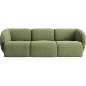 Zelená žinylková pohovka 244 cm Lani – Makamii obraz