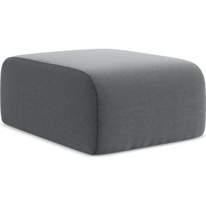 Šedá sametová podnožka Lani – Makamii obraz