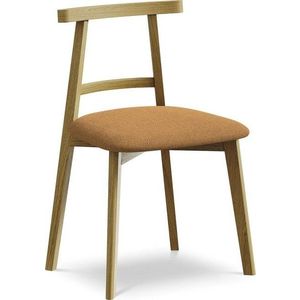 Jídelní židle z masivního dřeva v terakotové barvě Ohelo – Makamii obraz