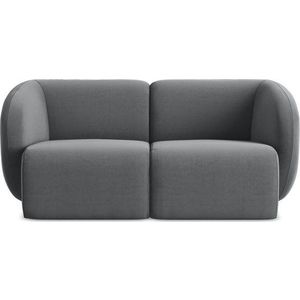 Šedá sametová pohovka 174 cm Lani – Makamii obraz