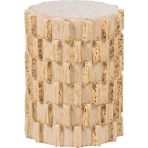 Keramický kulatý odkládací stolek ø 35 cm Axu – WOOOD obraz