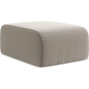 Světle hnědá sametová podnožka Lani – Makamii obraz