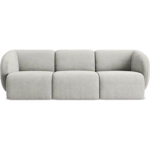 Světle šedá žinylková pohovka 244 cm Lani – Makamii obraz