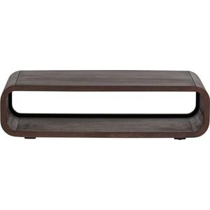 Konferenční stolek z mangového dřeva v tmavě přírodní barvě 60x120 cm Kinu – WOOOD obraz